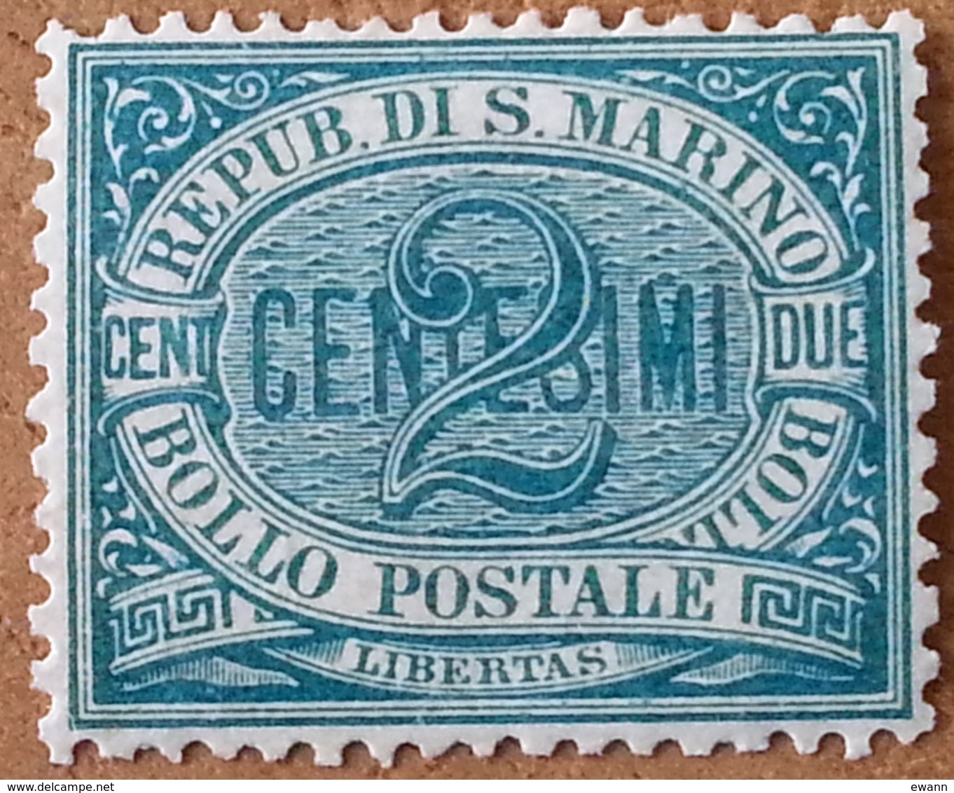 SAINT-MARIN - YT N°1 - 1877/90 - Neuf - Neufs