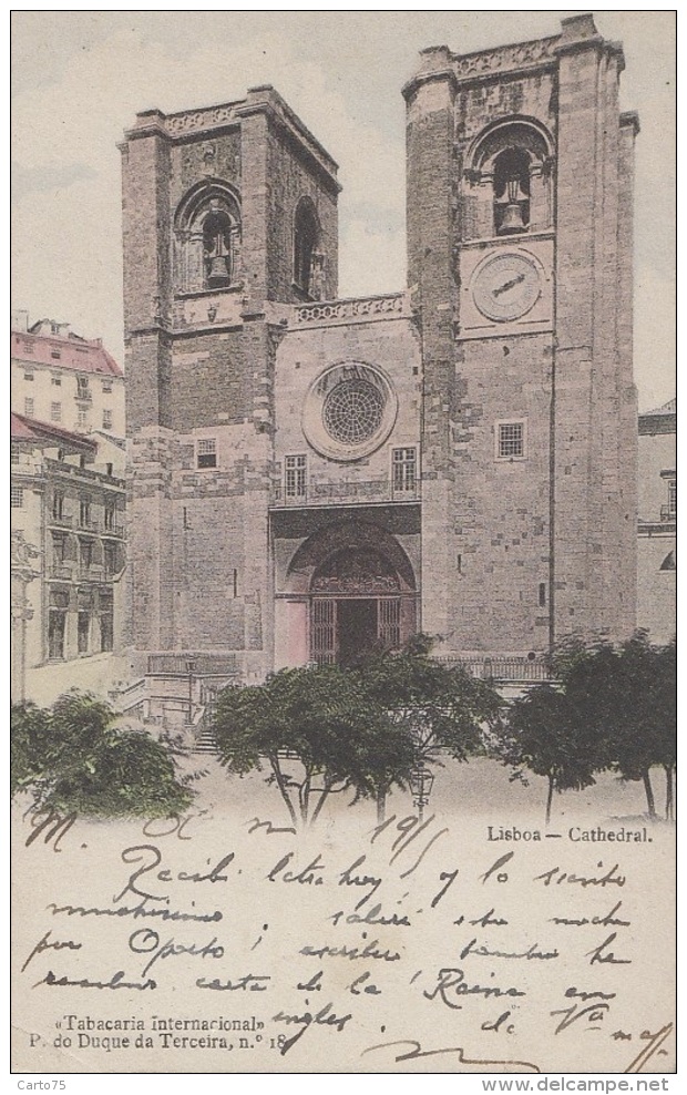 Portugal - Lisboa - Cathedral - 1905 - Lisboa