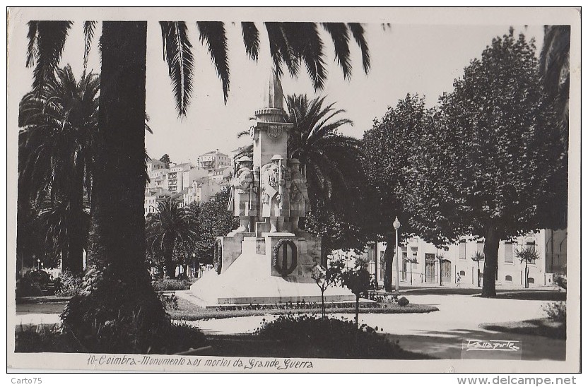 Portugal - Coimbra - Monumento A Os Mortos Da Grande Guerra - Monument Aux Morts - 1931 - Coimbra