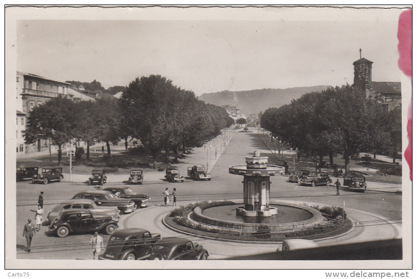 Portugal - Braga - Avenida Dos Combatentes Da Grande Guerra - 1951 - Automobiles - Braga