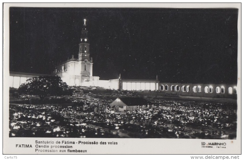 Portugal - Fatima - Santuario - Procissao Das Velas - Santarem