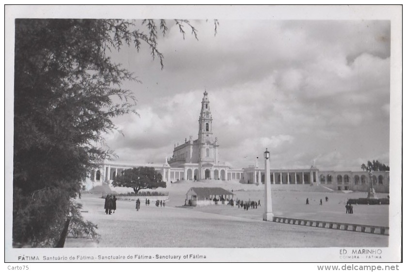 Portugal - Fatima - Santuario - Vista Parcial - Santarem