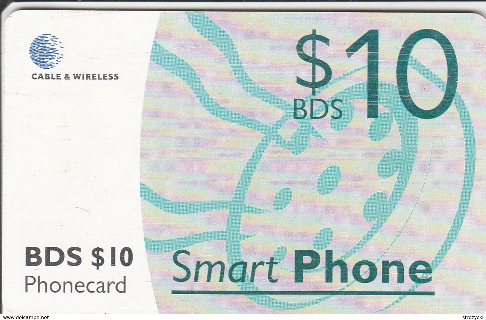 Barbados - Grey Smart Phone $ 10 - Barbados