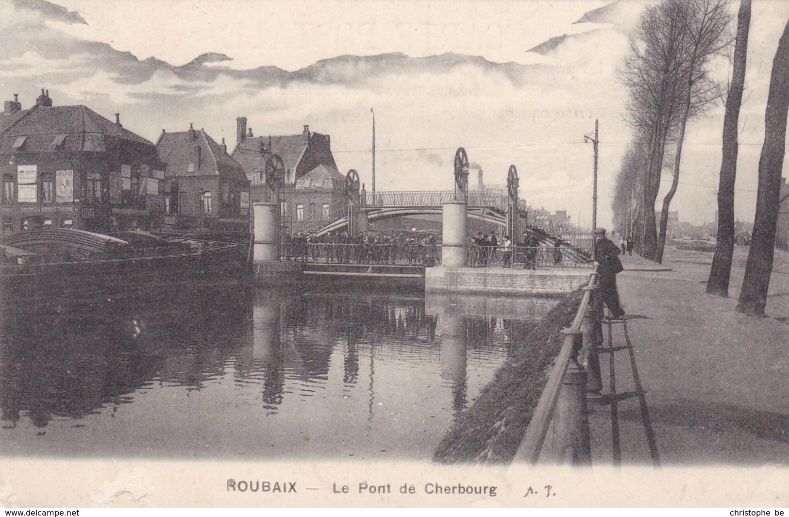 CPA Roubaix, Le Pont De Cherbourg (pk47625) - Roubaix