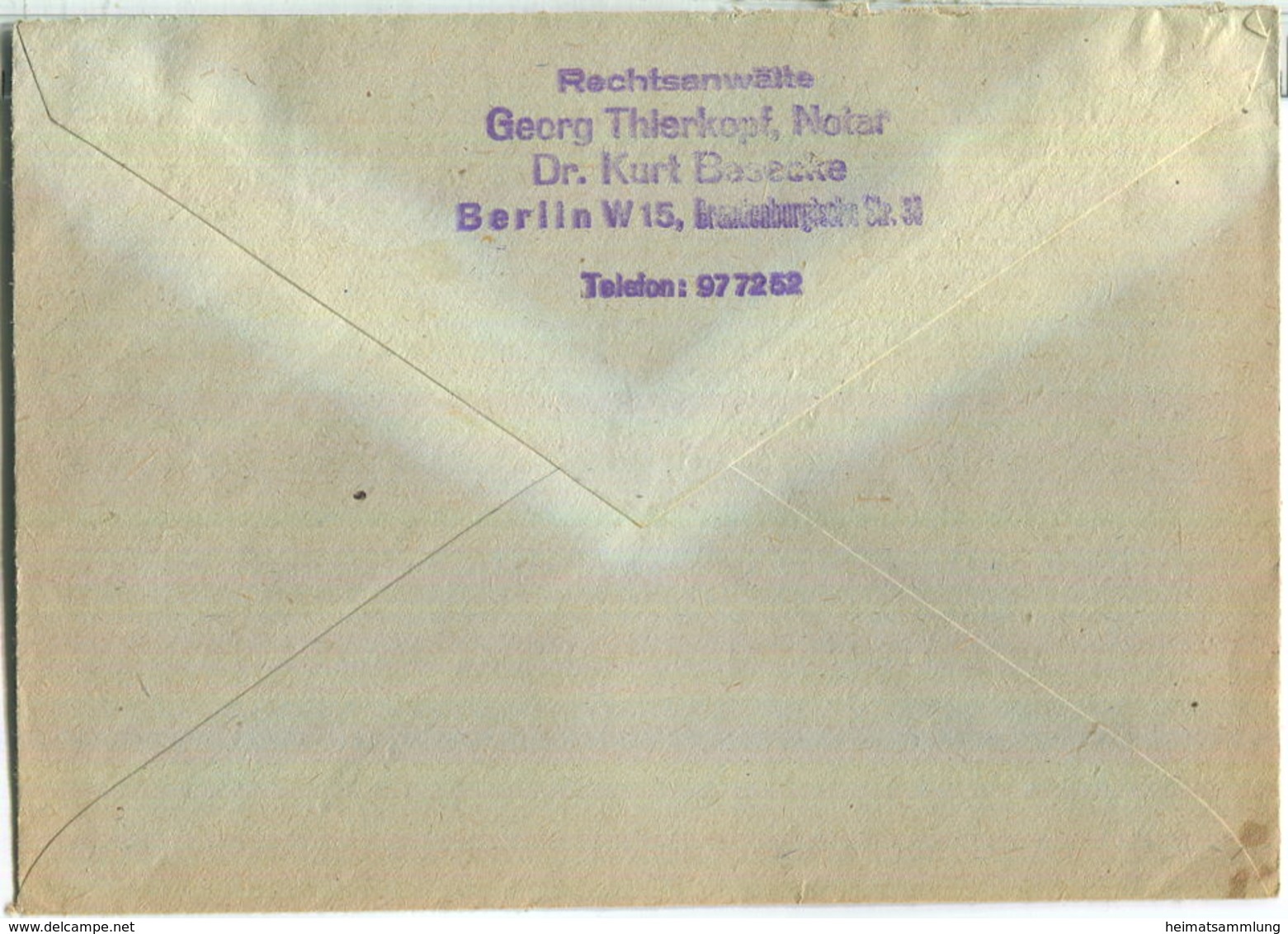 Brief Berlin - 16 Pf. Schwarzaufdruck - Luftbrückenstempel - Ortsbrief 1948 - Briefe U. Dokumente