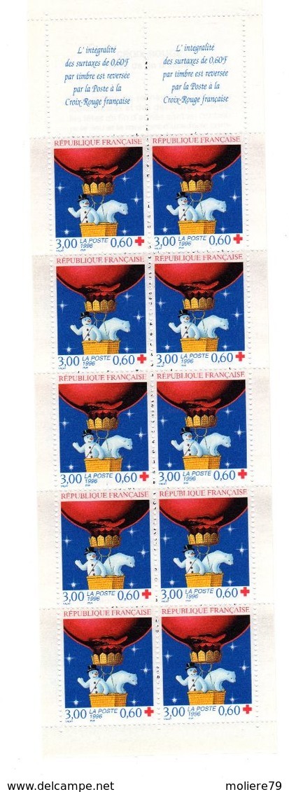 Carnet Croix Rouge N° 2045,10 Timbres ,  Non Plié - Croix Rouge