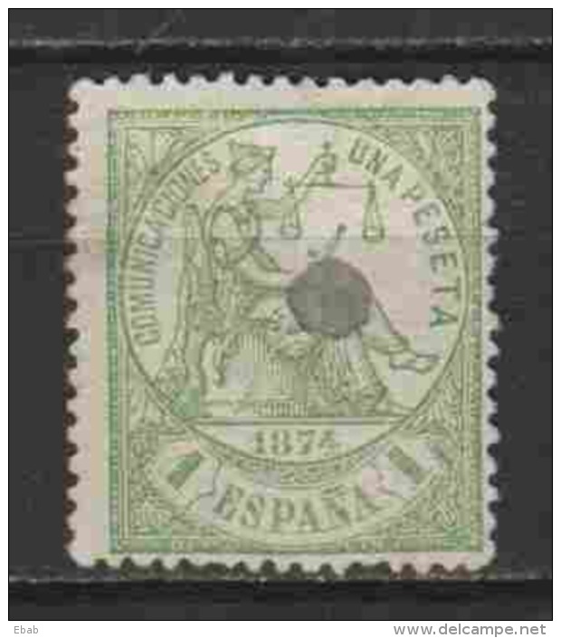 Spain 1874 Mi 142 Canceled (1) - Used Stamps