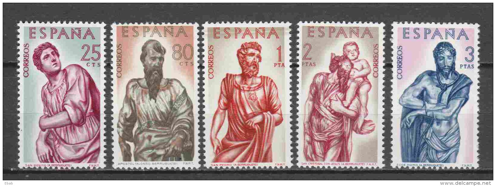 Spain 1962 Mi 1327-1331 MNH - Neufs