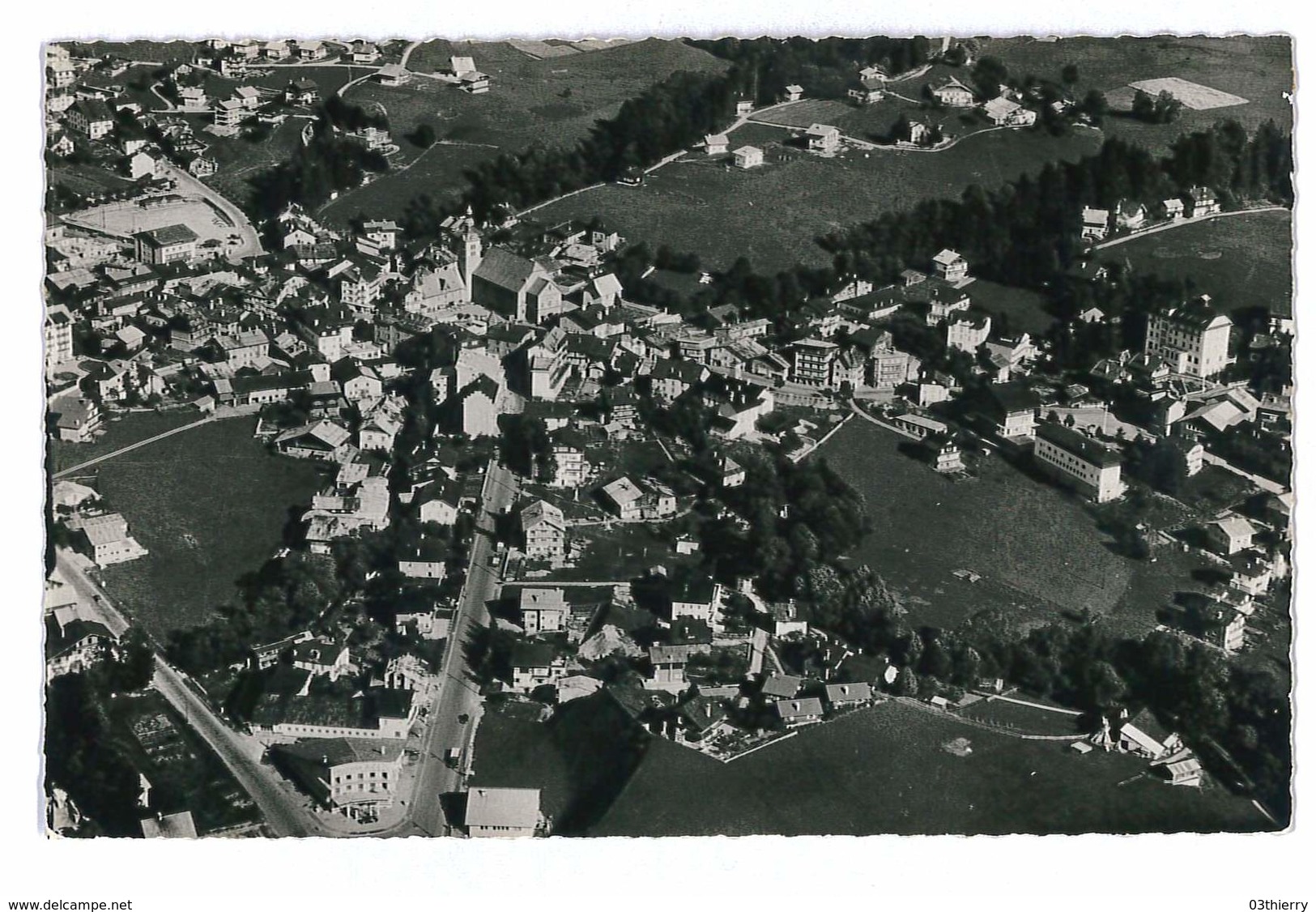 CPSM 74 MEGEVE VUE GENERALE - Megève