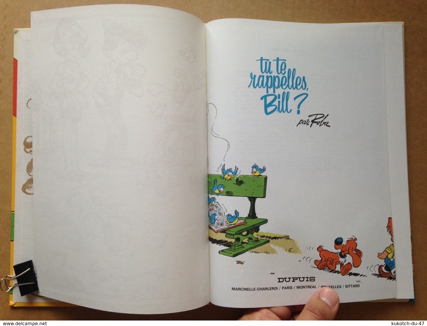 BD Boule Et Bill - Tome 17 - Roba (1981) - Boule Et Bill