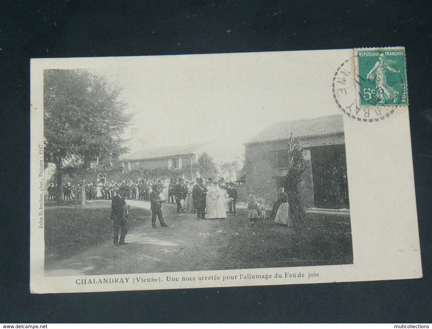 CHALANDRAY  / ARDT  Poitiers    1904   /   UNE NOCE   .........  EDITEUR - Autres & Non Classés