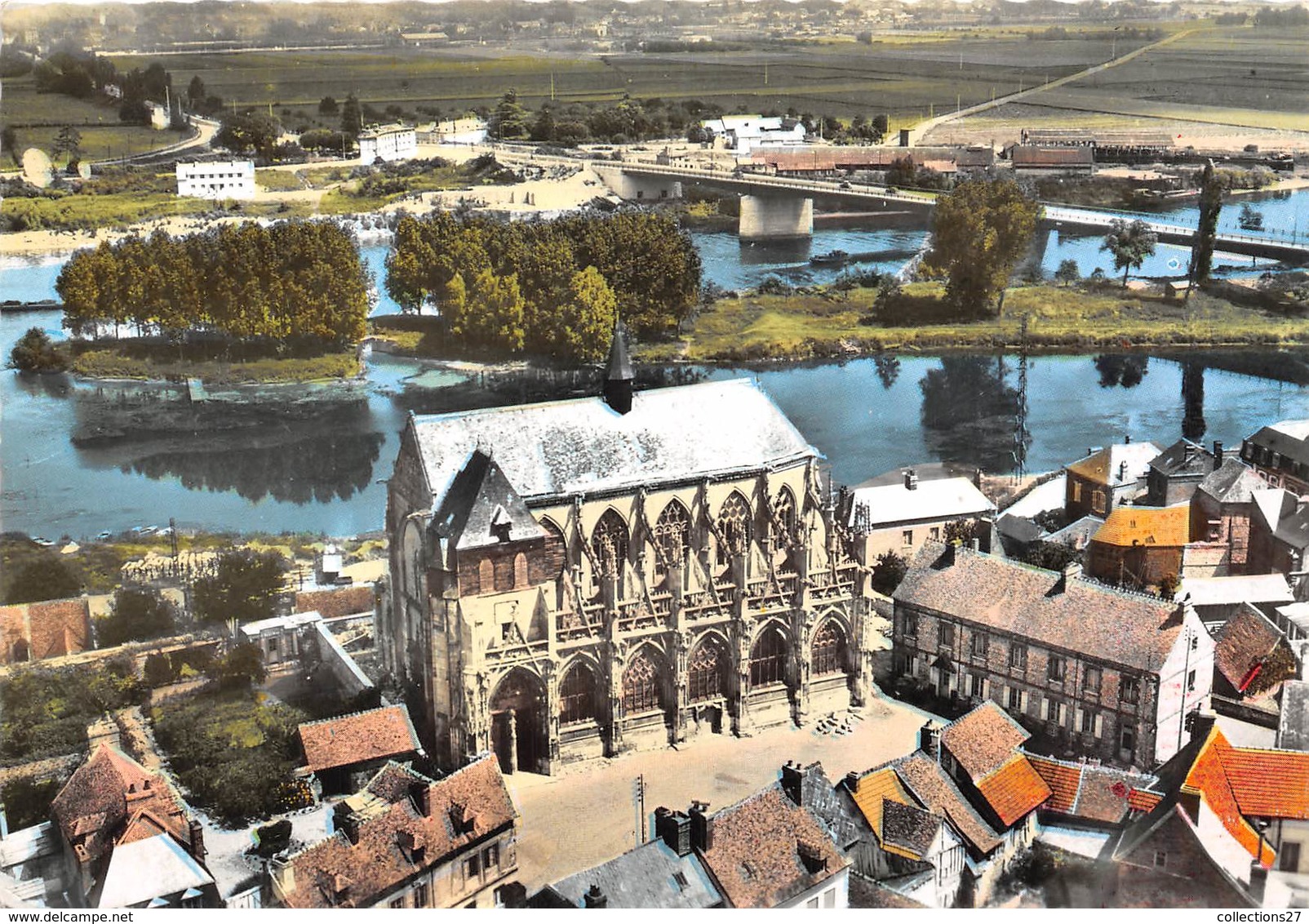 27-PONT-D-L'ARCHE- VUE DU CIEL - Pont-de-l'Arche