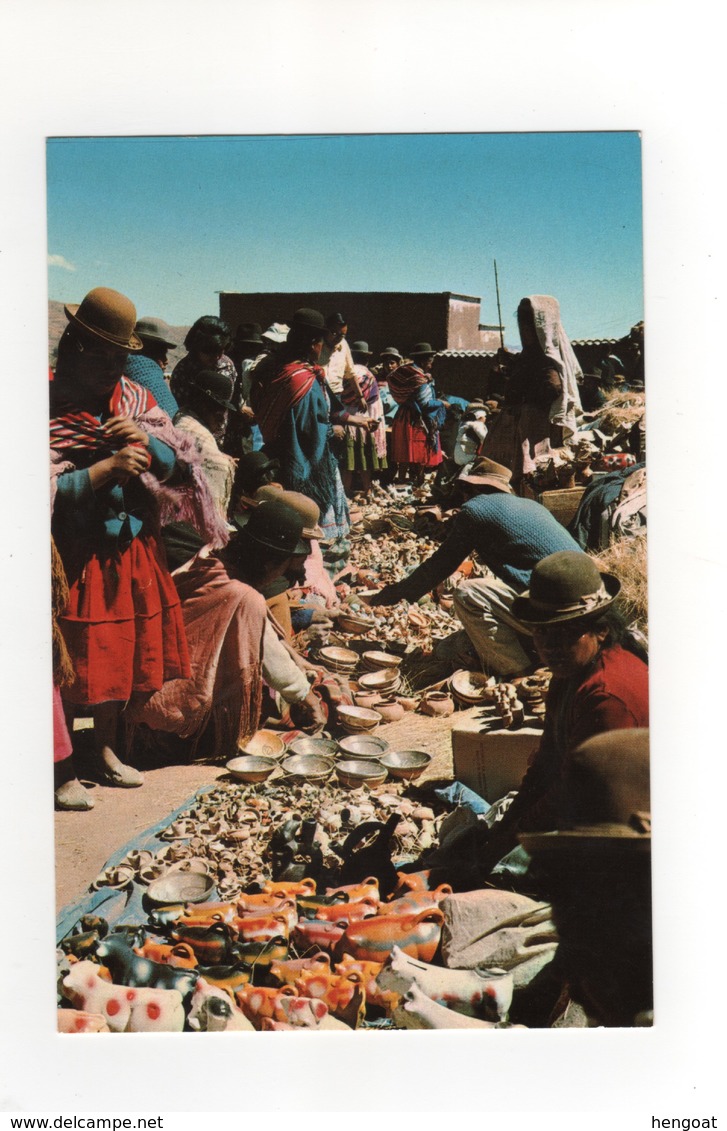 N° 1003  " Mercado Altiplano La Paz " , Neuve - Bolivie