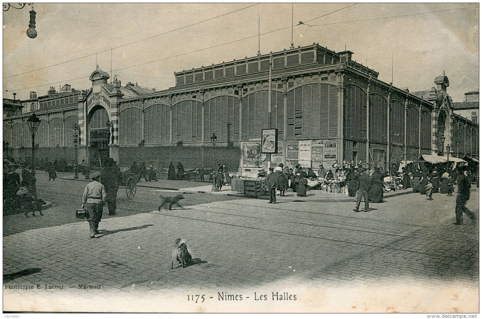 FRANCE - NImes - Les Halles - Nîmes