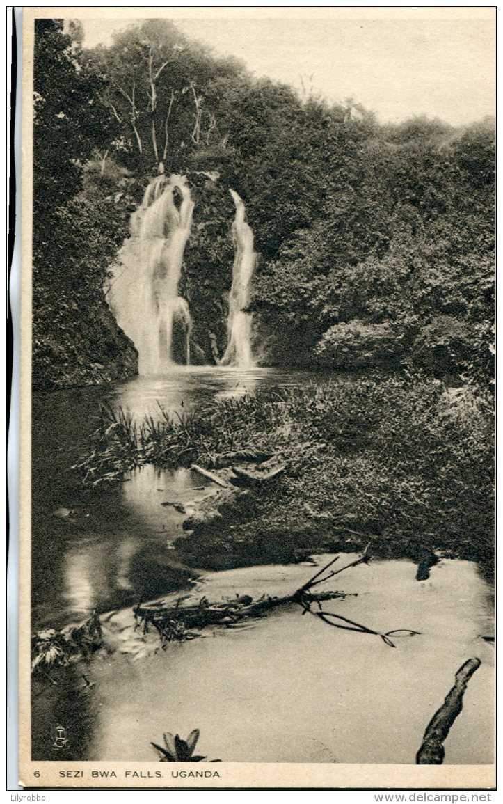 UGANDA - Sezi Bwa Falls - Tuck Postcard Series 1 - Uganda