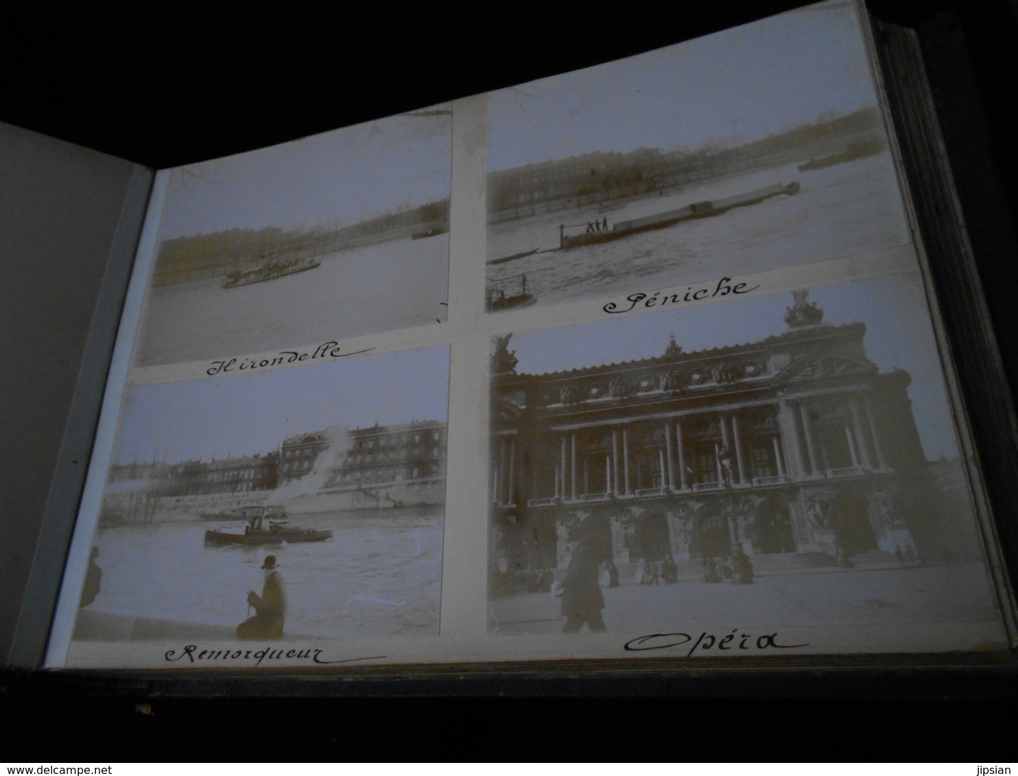 Album n° 1 Photos de 1896 80 photographies dont femme Juive  Paris Boulogne le Crotoy Granville Jersey Longchamps GAR1