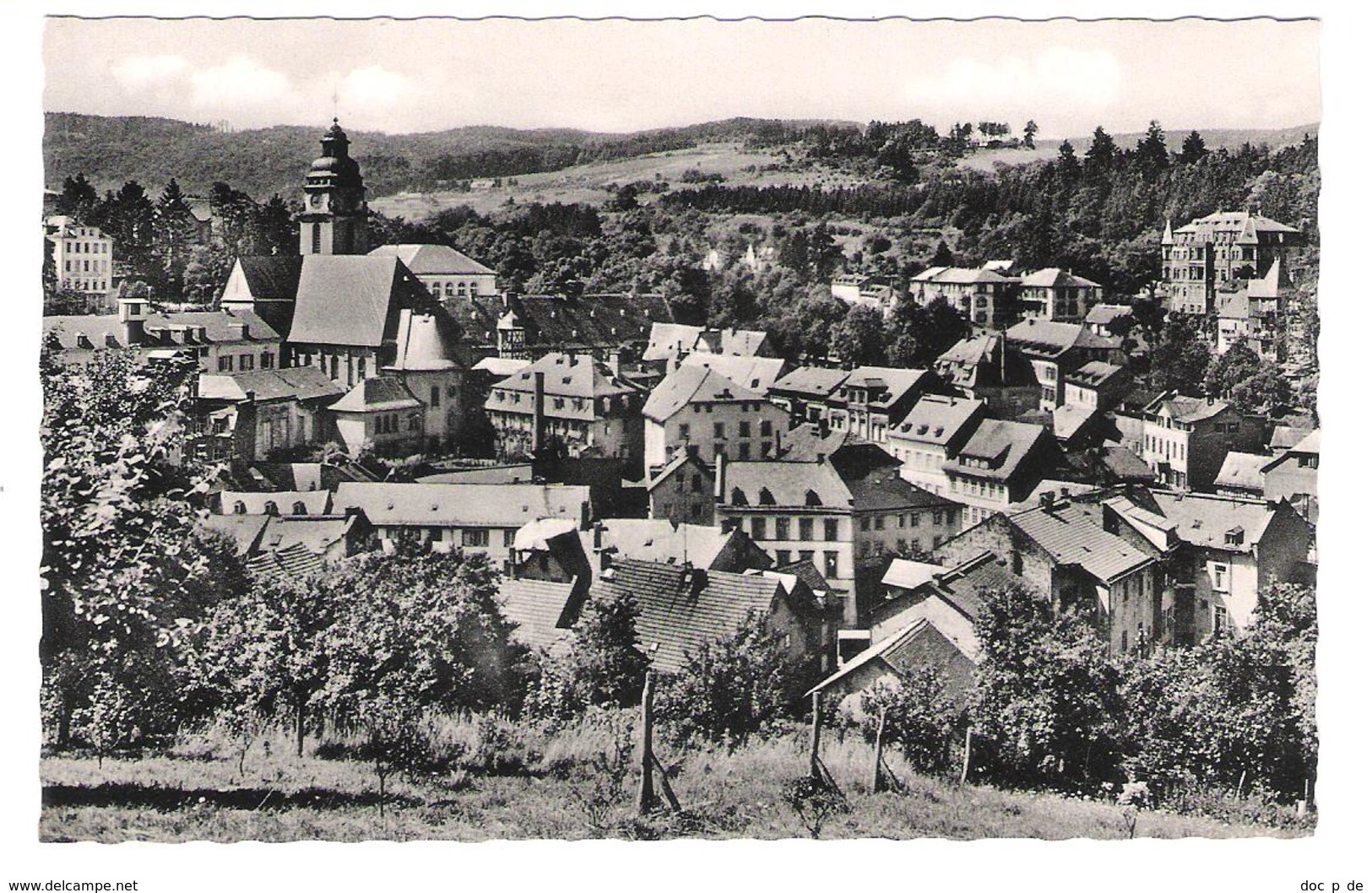 Deutschland - Bad Schwalbach Taunus - Alte Ortsansicht - Bad Schwalbach