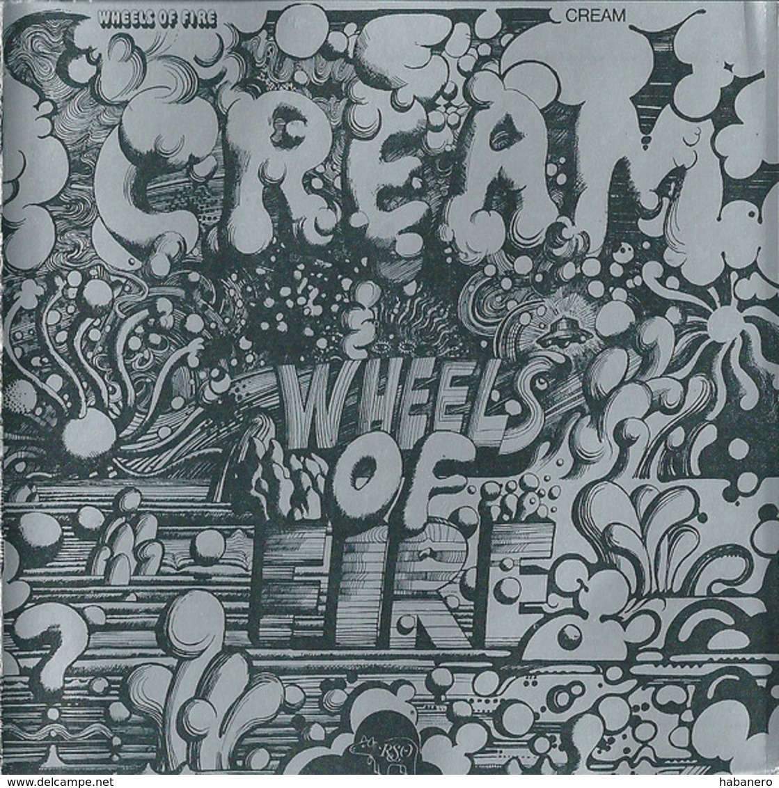 CREAM - WHEELS OF FIRE - 2 CD VERSION - Rock