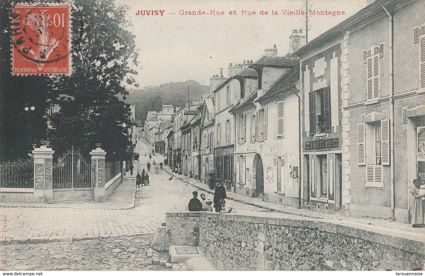 91 - JUVISY - Grande Rue Et Rue De La Vieille Montagne - Juvisy-sur-Orge