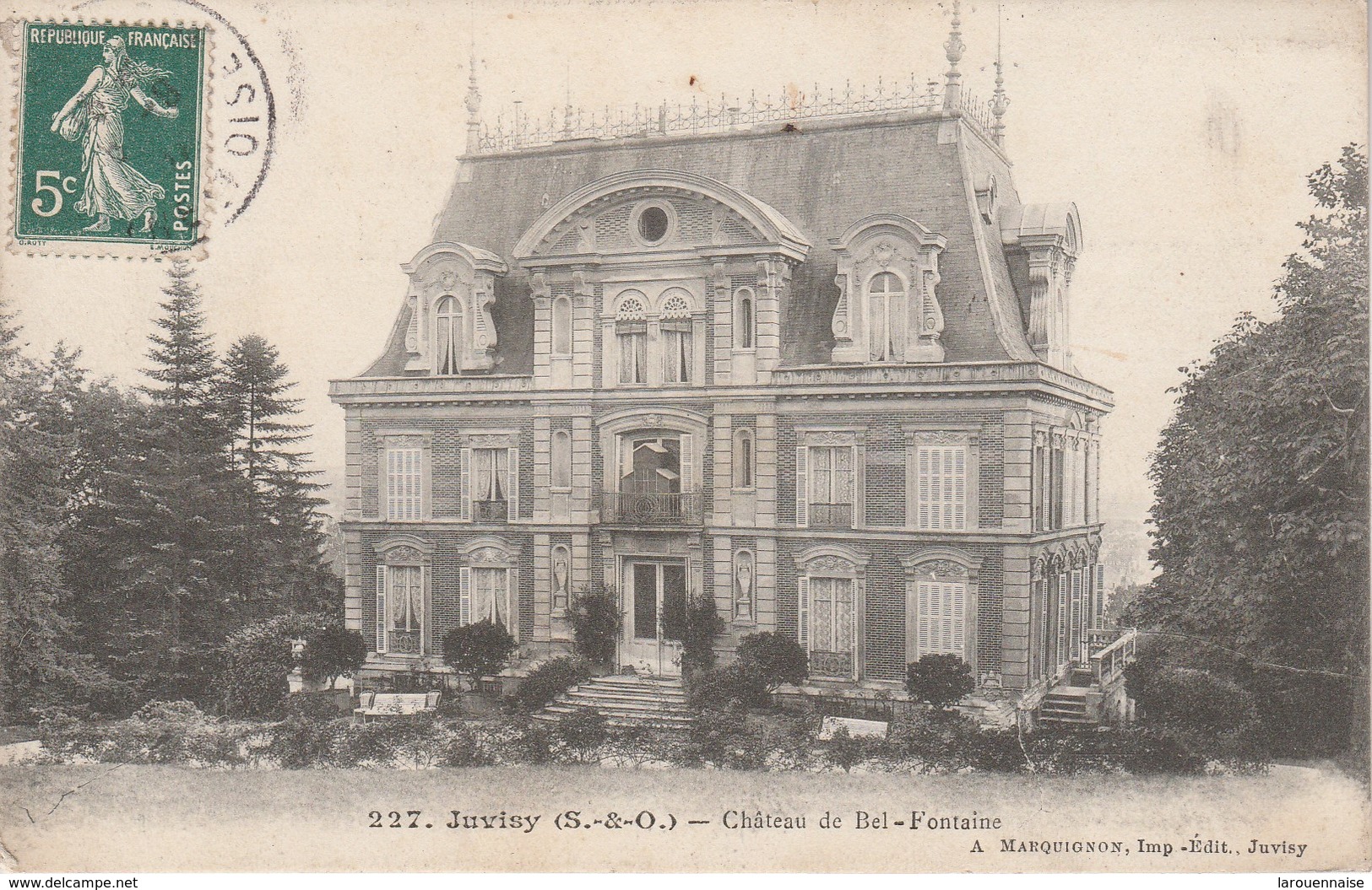 91 - JUVISY - Château De Bel Fontaine - Juvisy-sur-Orge