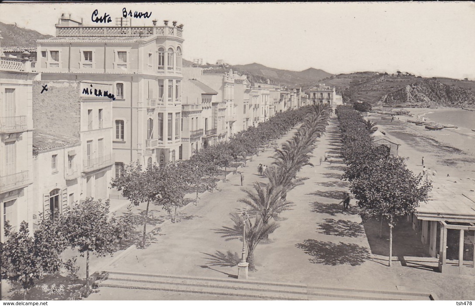 ESPAGNE---RARE--LLORET DE MAR---( Carte-photo MARTINEZ )--voir 2 Scans - Gerona