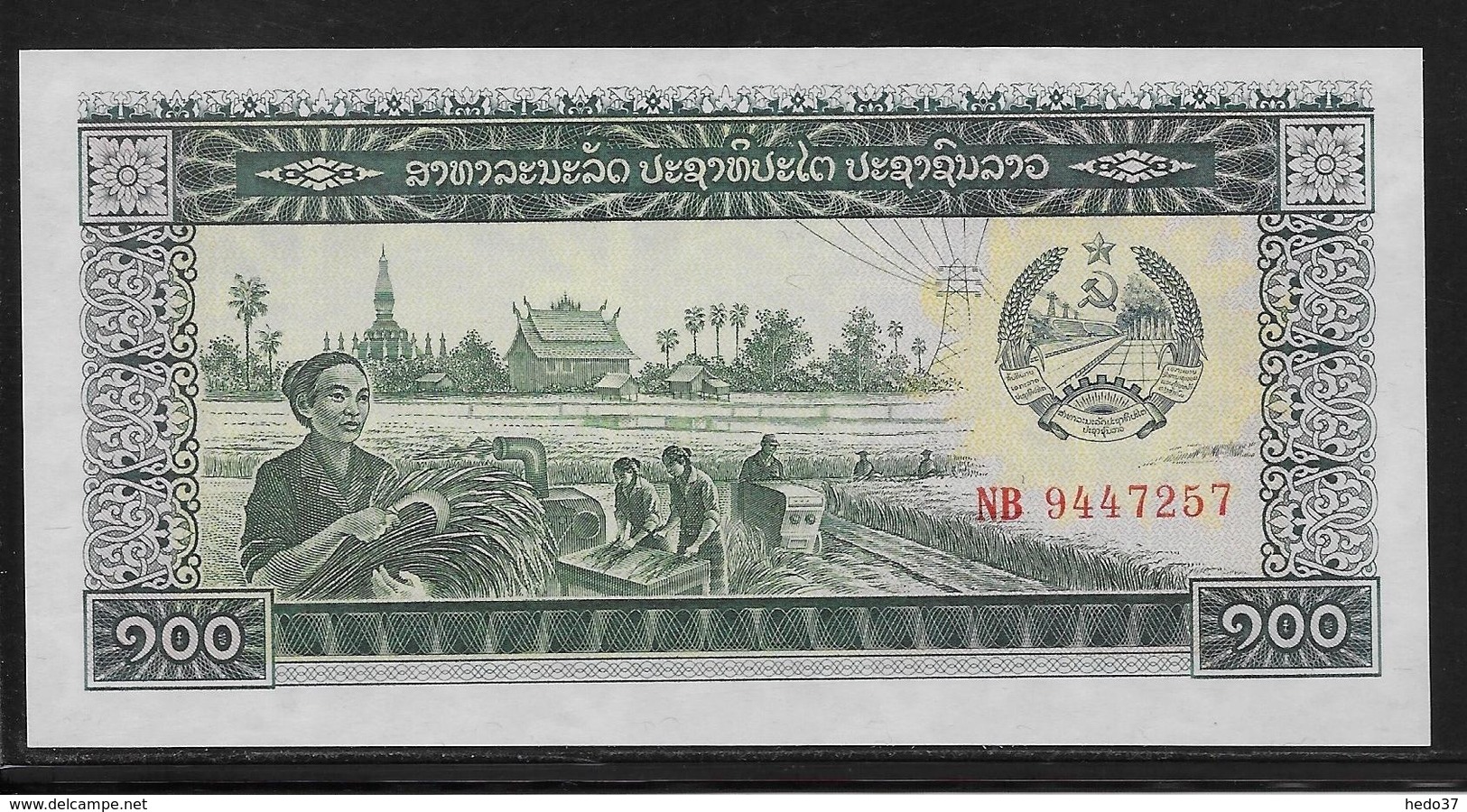 Laos - 100 Kip - Pick N°30 - NEUF - Laos