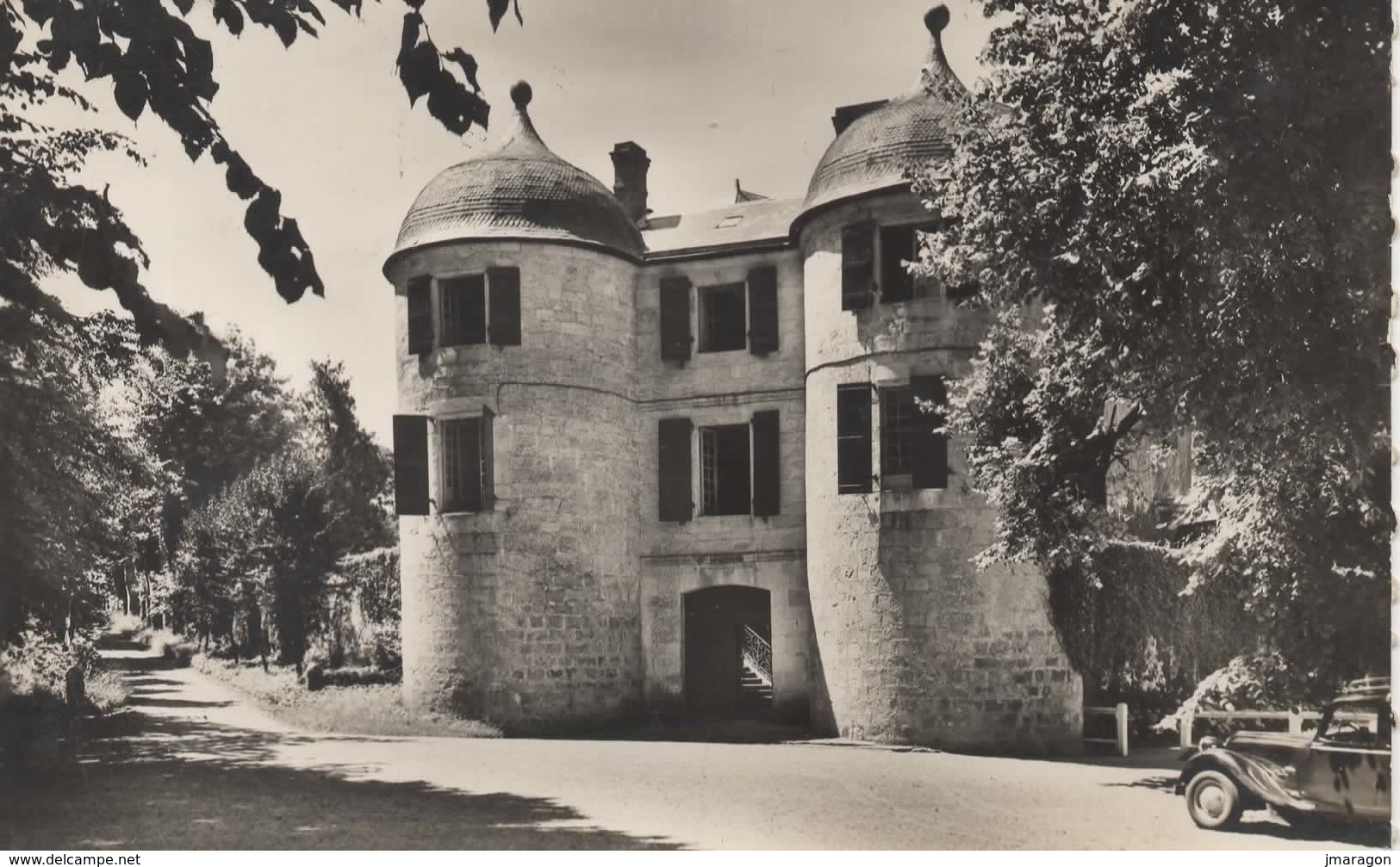 URRUGNE - Le Château D'Urtubie - EC 1607 - Petite Dentelée, écrite 1952 - Tbe - Urrugne