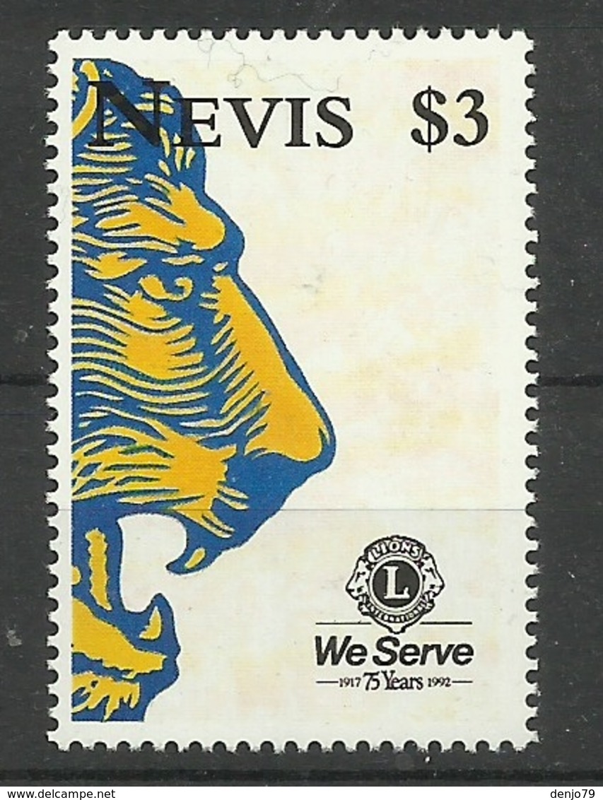 NEVIS  1993  75th ANNIVERSARY OF LIONS CLUB MNH - St.Kitts And Nevis ( 1983-...)