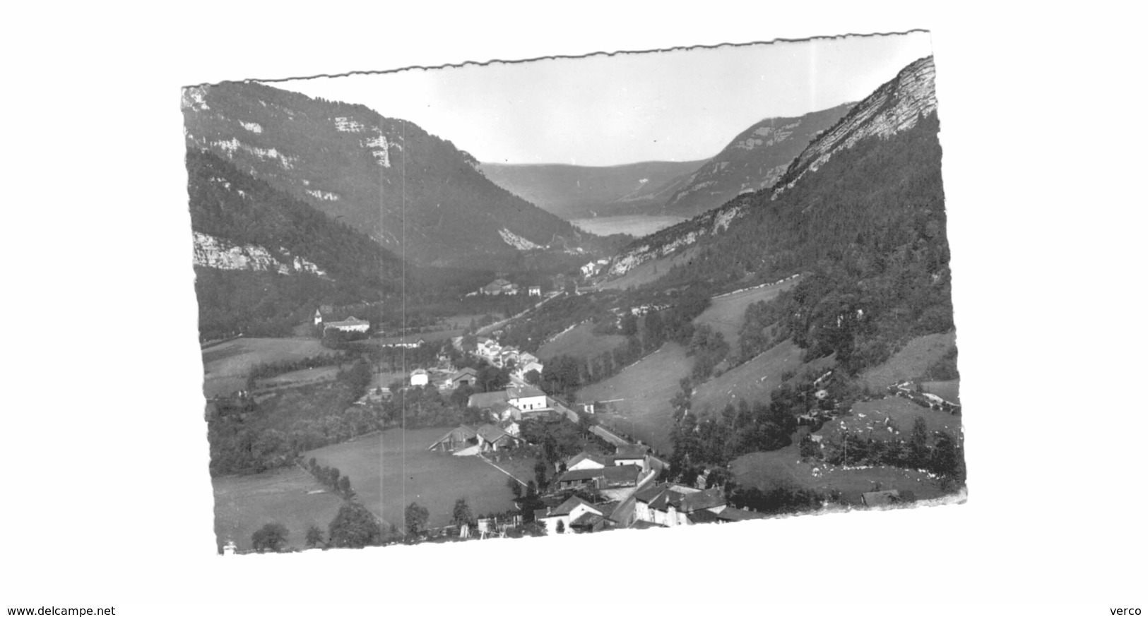 Carte Postale Ancienne De NANTUA-vallée Des Neyrolles Et Le Lac De Nantua - Nantua