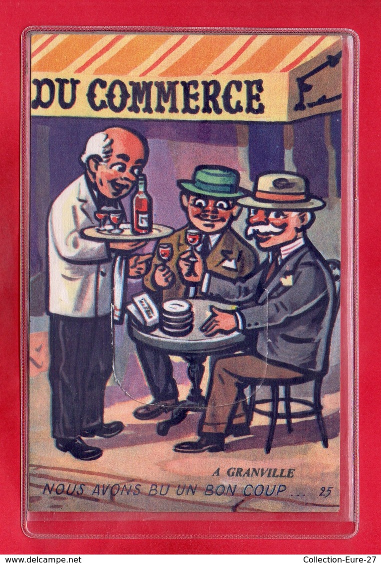 50-CPA GRANVILLE - CARTE A SYSTEME DE 10 VUES DE GRANVILLE - Granville