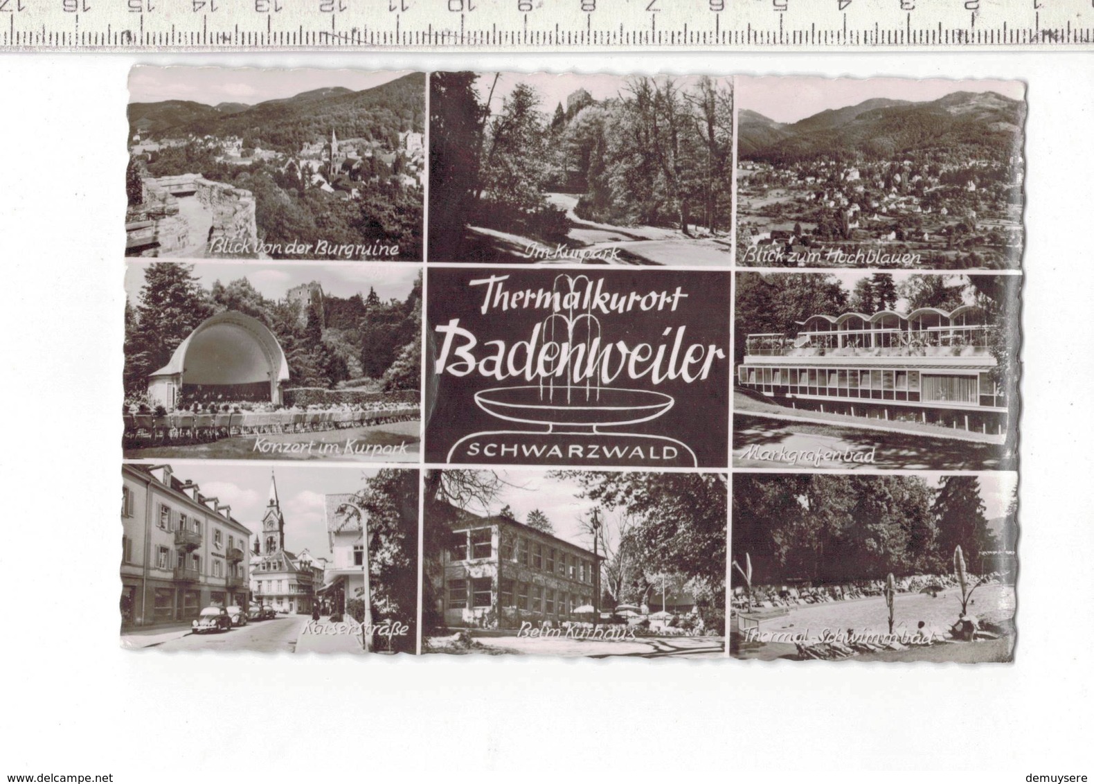 46963 - THERMALKURORT BADENWEILER SCHWARZWALD - Badenweiler