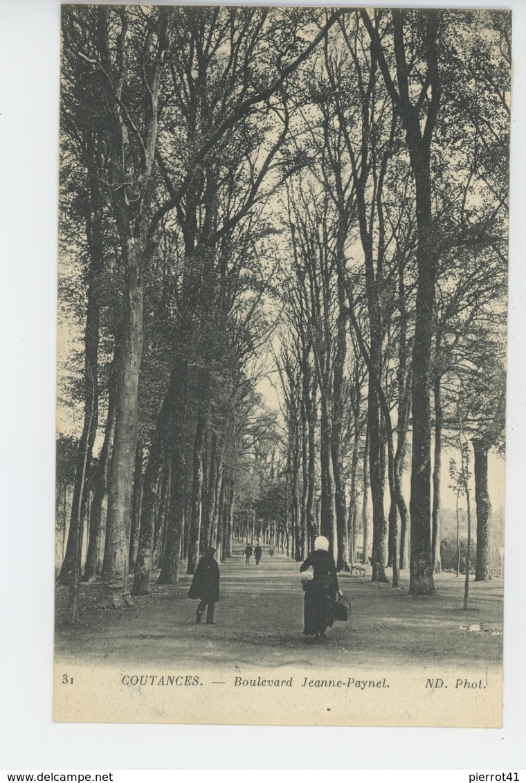 COUTANCES - Boulevard Jeanne Paynel - Coutances