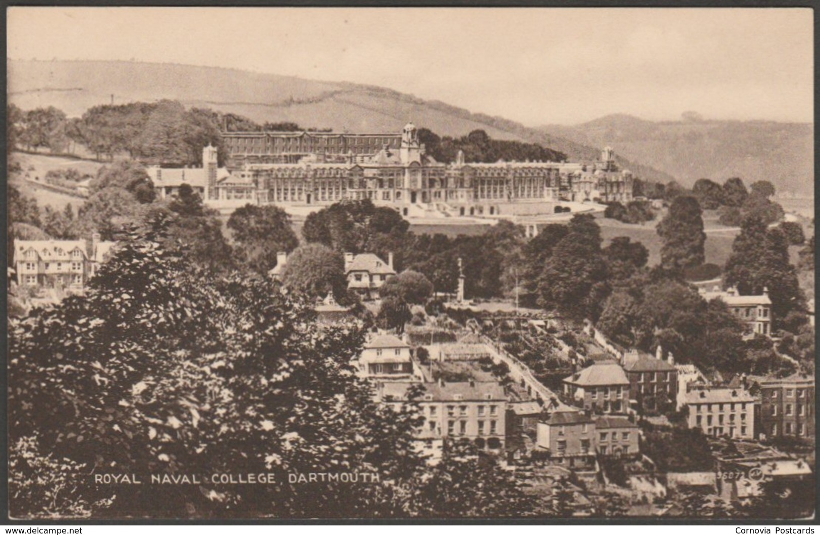 Royal Naval College, Dartmouth, Devon, 1925 - WG Pillar Postcard - Other & Unclassified