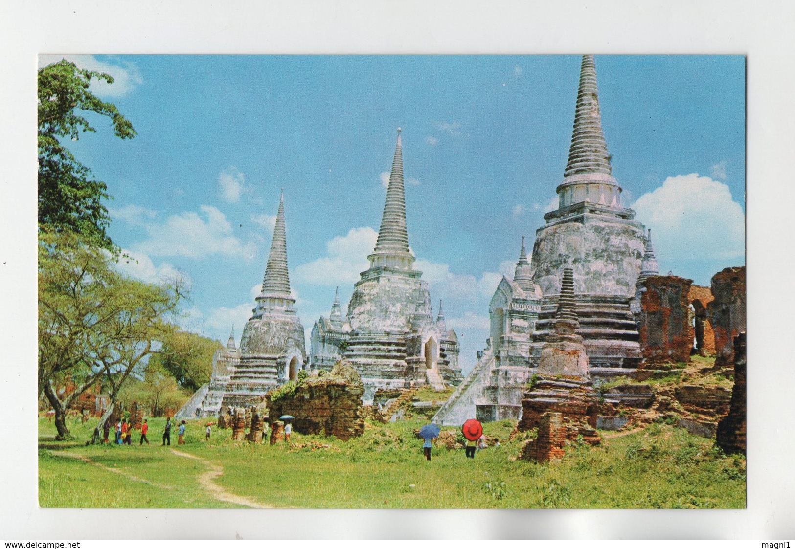 AYUDHYA - Pagodes De Wat Phra Sri Sanphet - Thaïlande