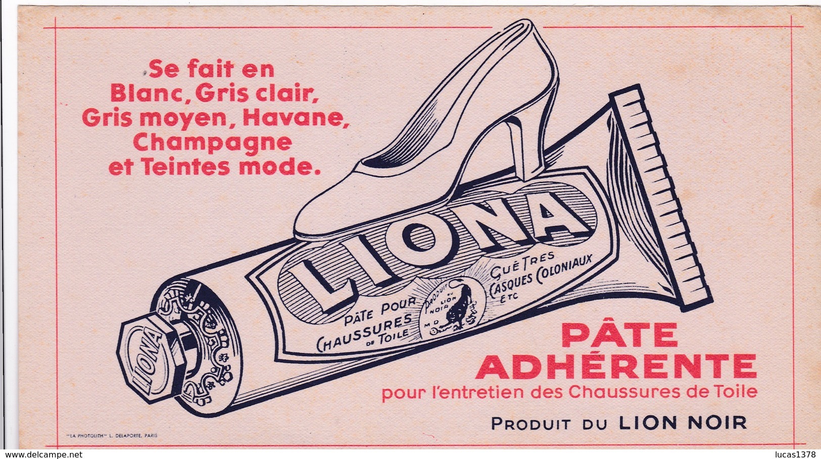 LIONA / PATE ADHERENTE - Produits Ménagers