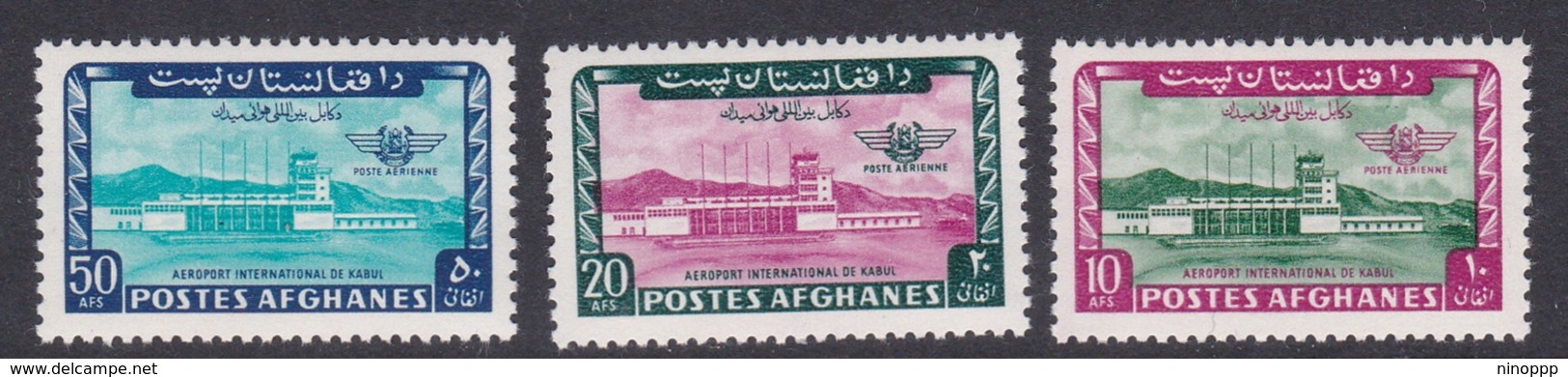 Afghanistan SG 511-513 1964 Inauguration Of Kabul International Airport MNH - Afghanistan