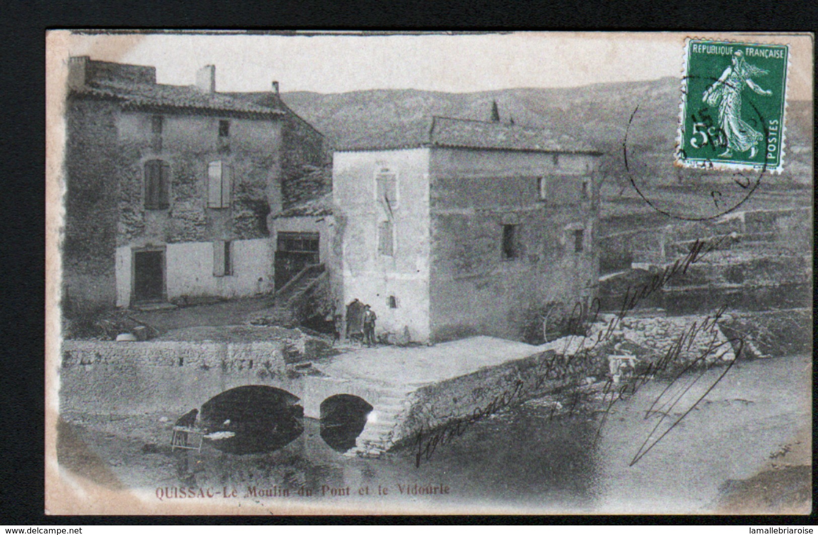 30, Quissac, Le Moulin Du Pont Et Le Vidourie - Quissac