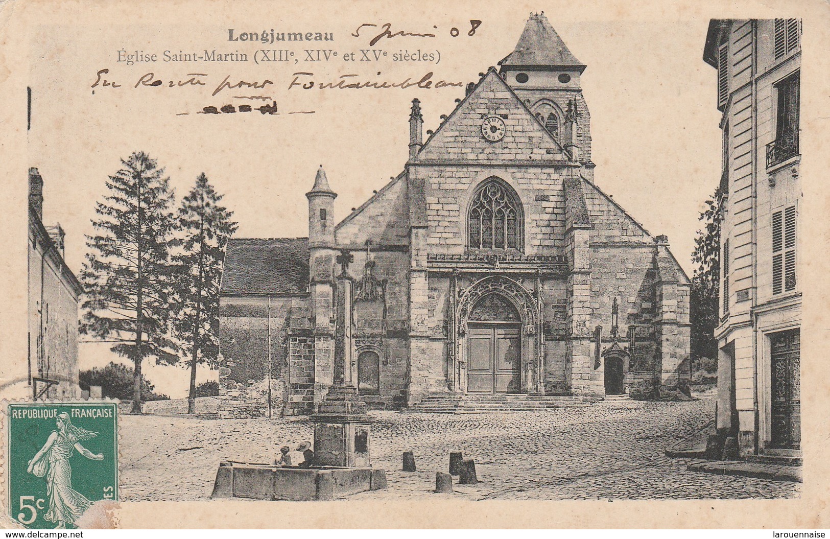 91 - LONGJUMEAU - Eglise Saint Martin (XIIIe, XIVe Et  XVe Siècles) - Longjumeau