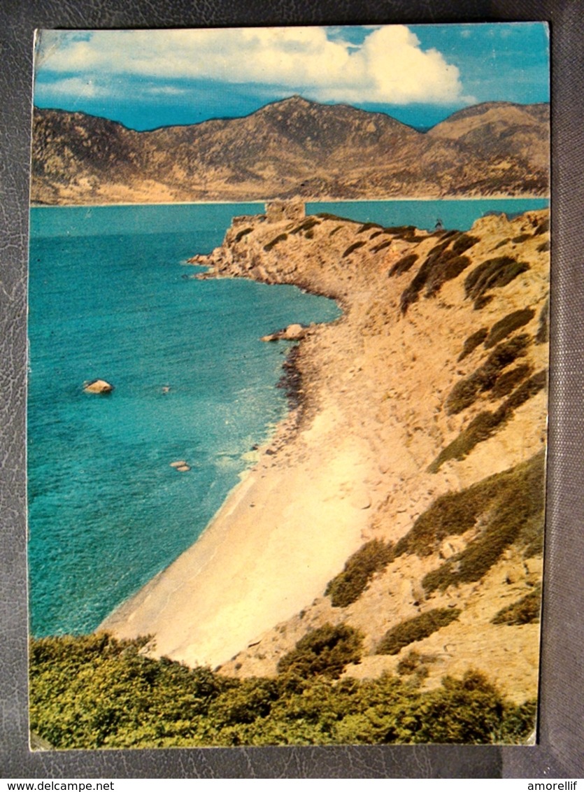 (FG.C37) VILLASIMIUS - GOLFO DI CARBONARA - SA FORTILESA (LA FORTEZZA) CAPO - Viaggiata 1963 - Cagliari