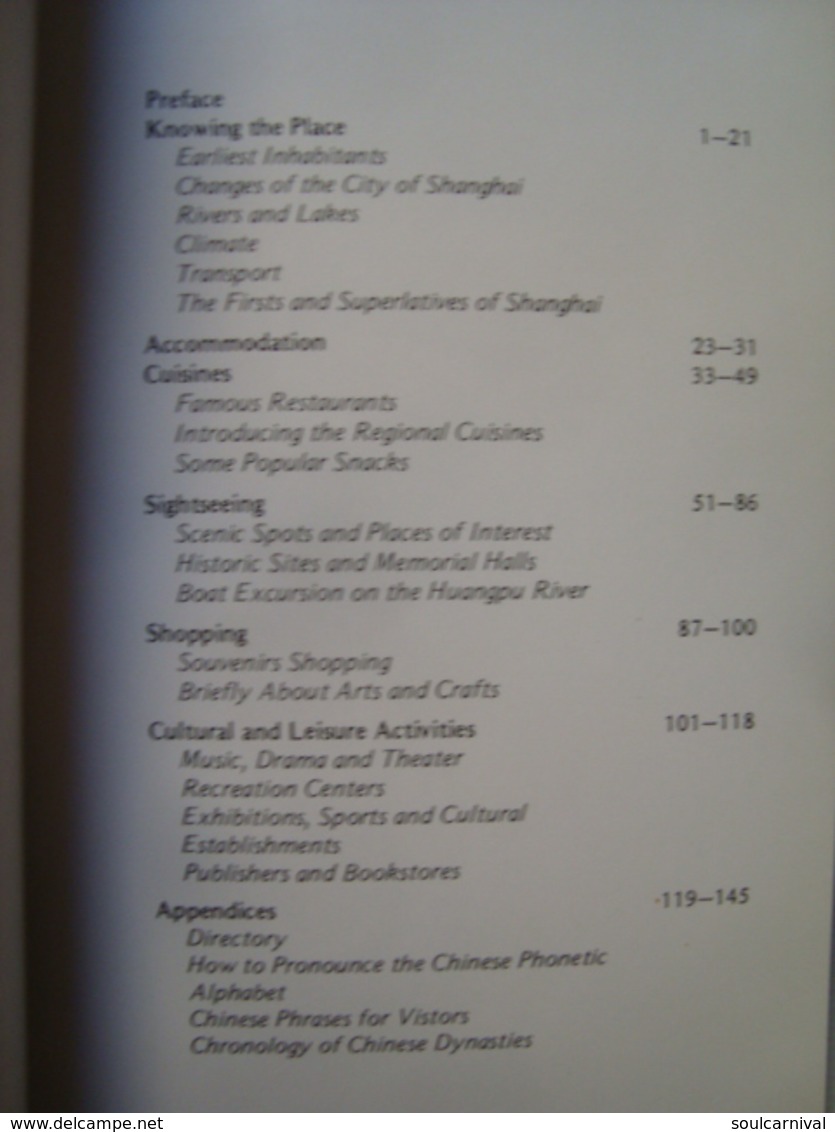 A GUIDE TO SHANGHAI - CHINA, JOINT PUBLICATION, 1984. - Asien