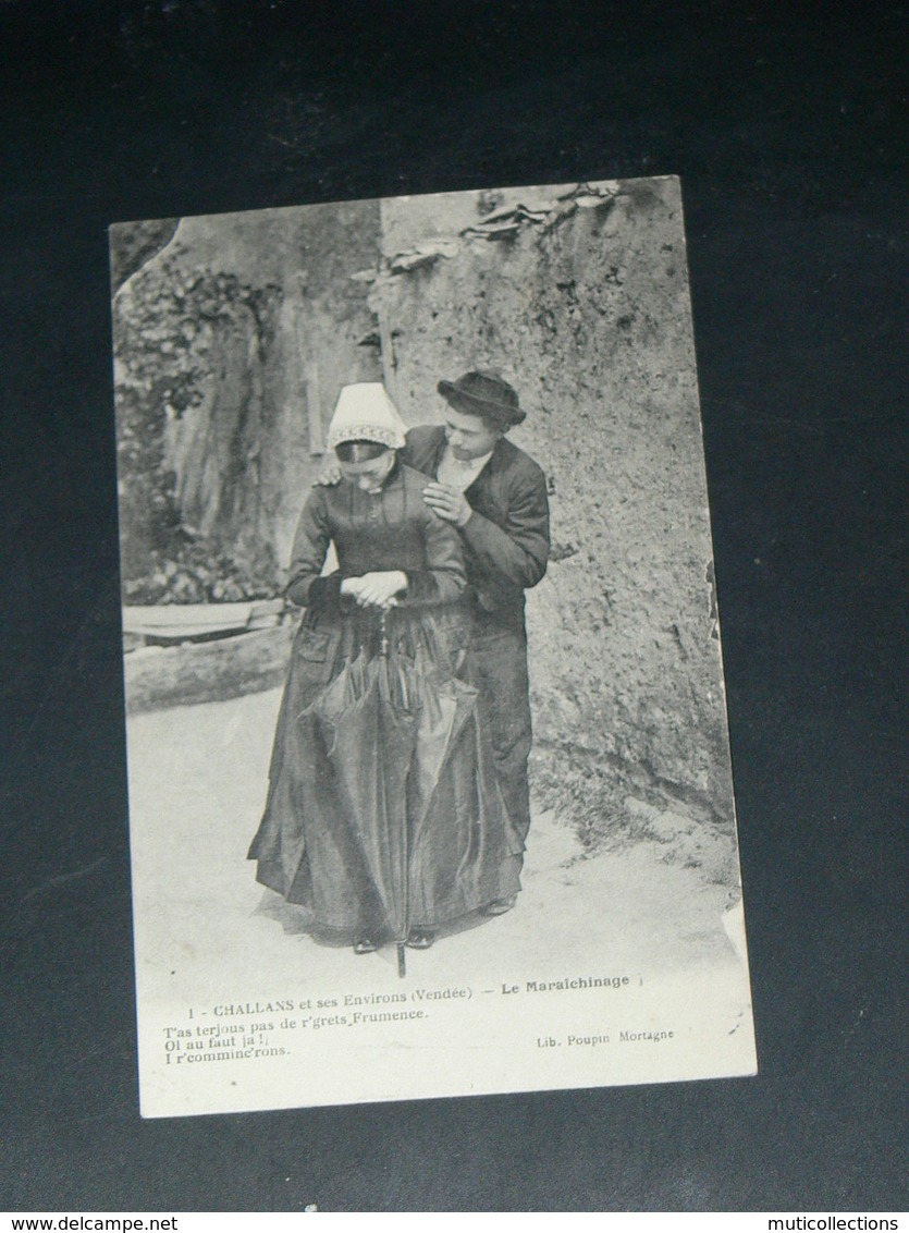 SAINT GILLES CROIX DE VIE    1910   / VUE  FOLKLORIQUE  ........  EDITEUR - Challans