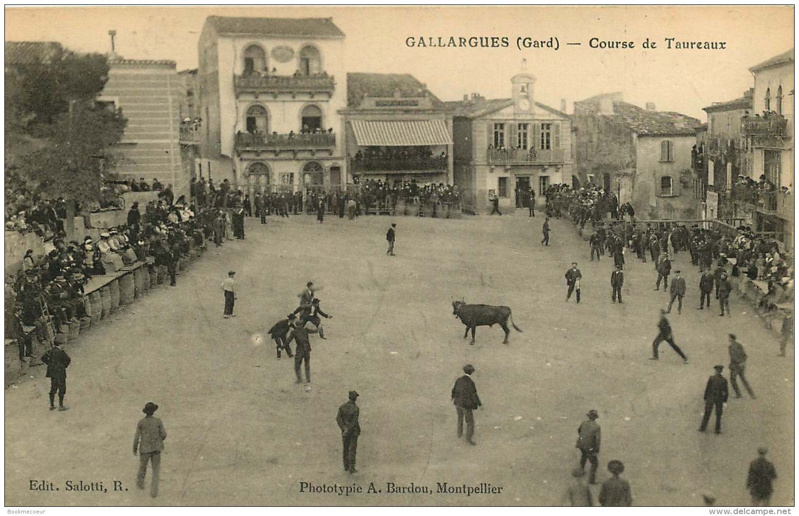 30   GALLARGUES   COURSE DE TAUREAUX - Gallargues-le-Montueux