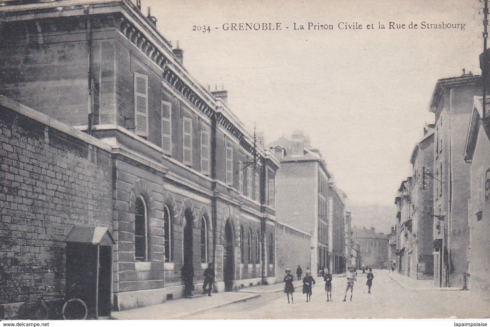 [38] Isère > Grenoble  La Prison Civile Et La Rue De Strasbourg RECHERCHER RARE - Grenoble