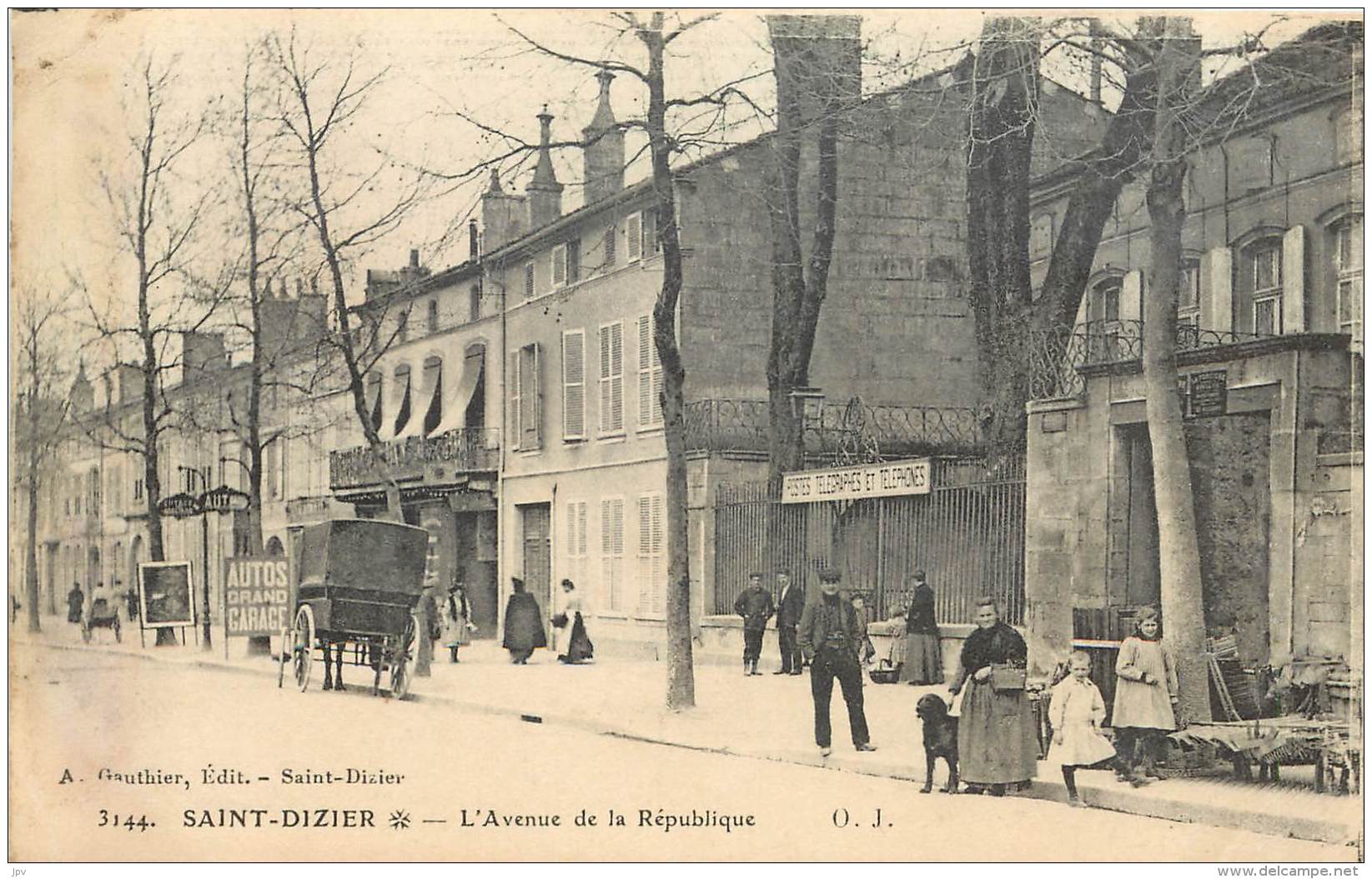 52 - SAINT DIZIER - L'Avenue De La République - Saint Dizier