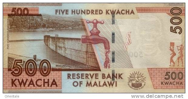 MALAWI P. 61 500 K 2012 UNC - Malawi