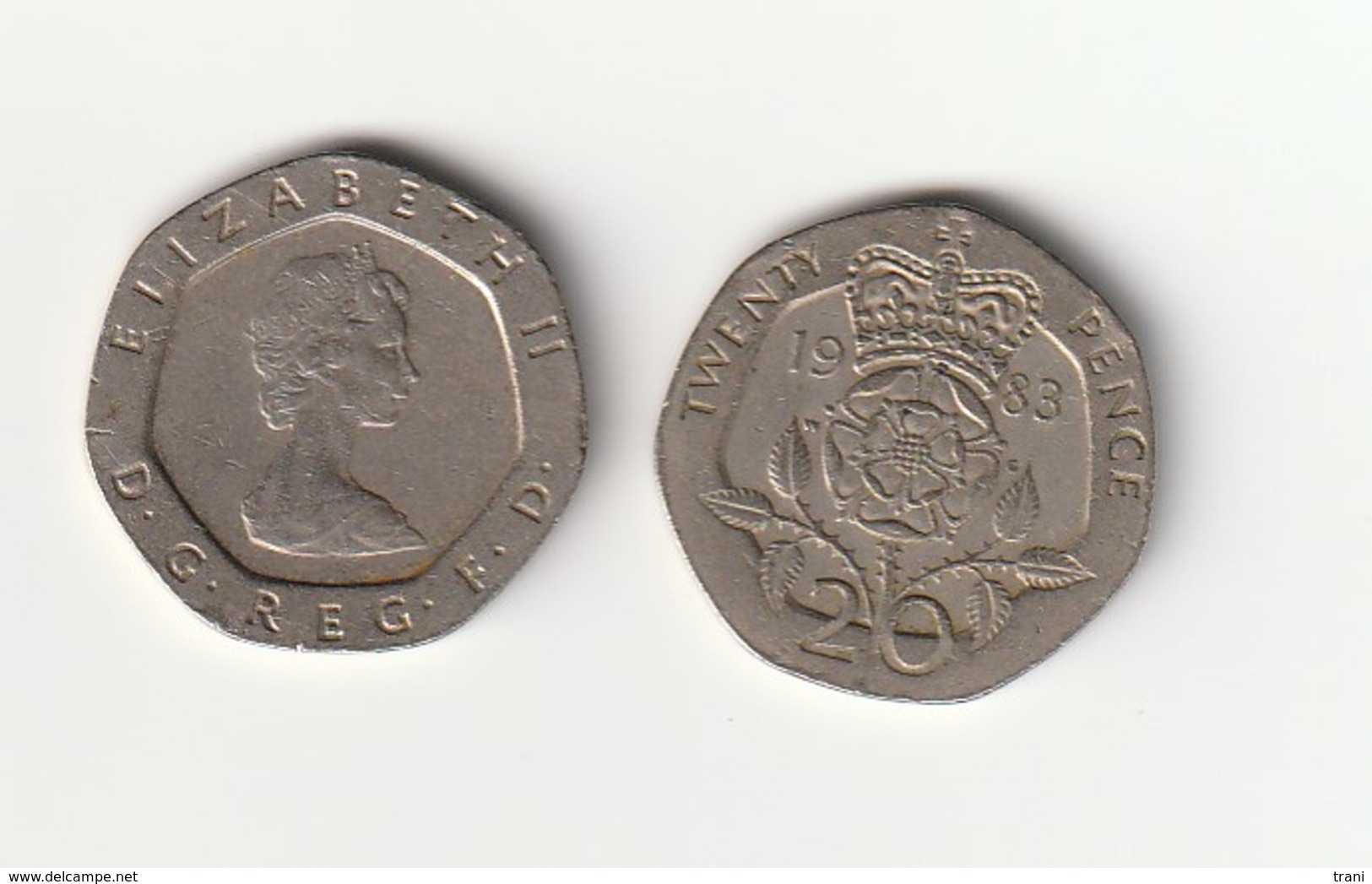 GREAT BRITAIN 20 PENCE - 1983 - 20 Pence