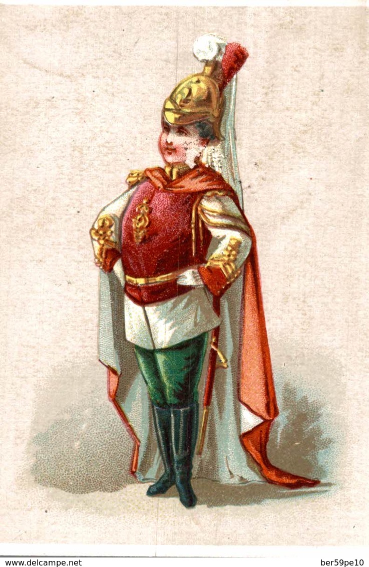 CHROMO   JEUNE HOMME EN COSTUME D'EPOQUE - Autres & Non Classés