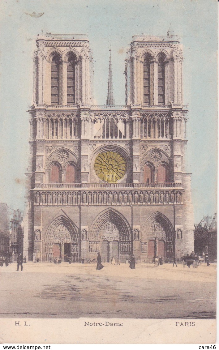 CPA -  PARIS - Notre Dame - Eglises