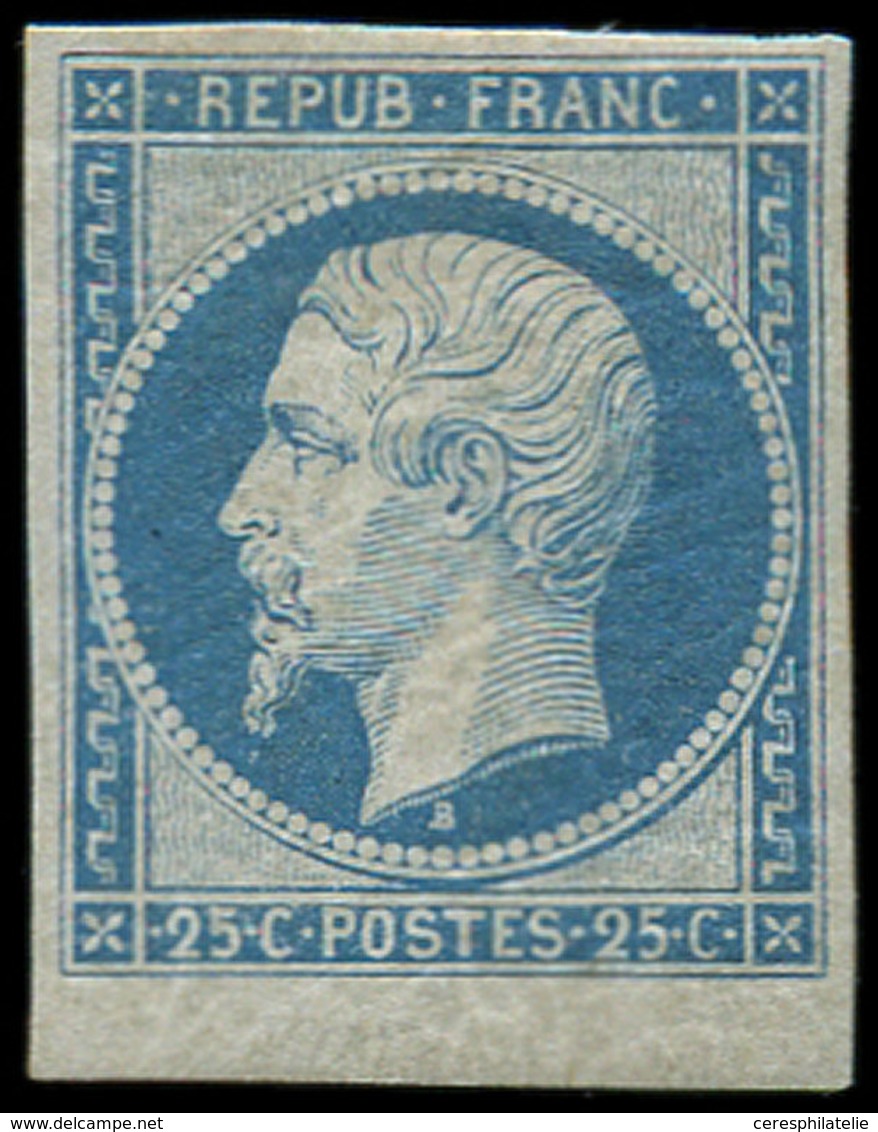 * PRESIDENCE - R10c 25c. Bleu, REIMPRESSION, TB. C - 1852 Luis-Napoléon