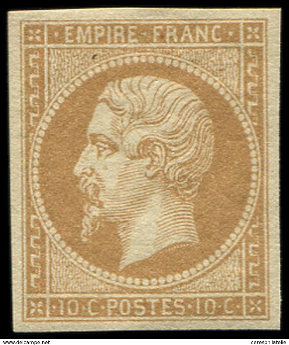 ** EMPIRE NON DENTELE - 13B  10c. Brun Clair, TTB - 1853-1860 Napoléon III